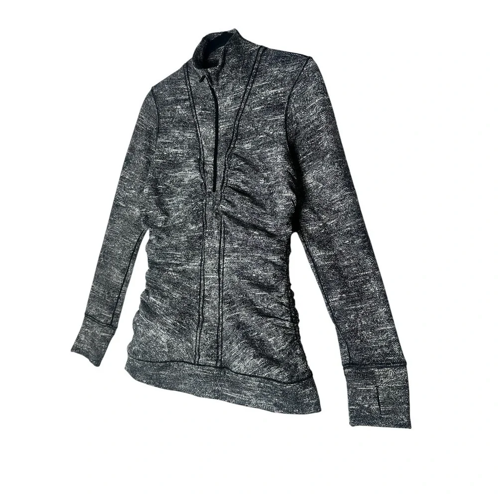 Lululemon Cypress Kiss 1/2 Zip pullover Jacket Women's‎ Size 10 Rush Jacquard